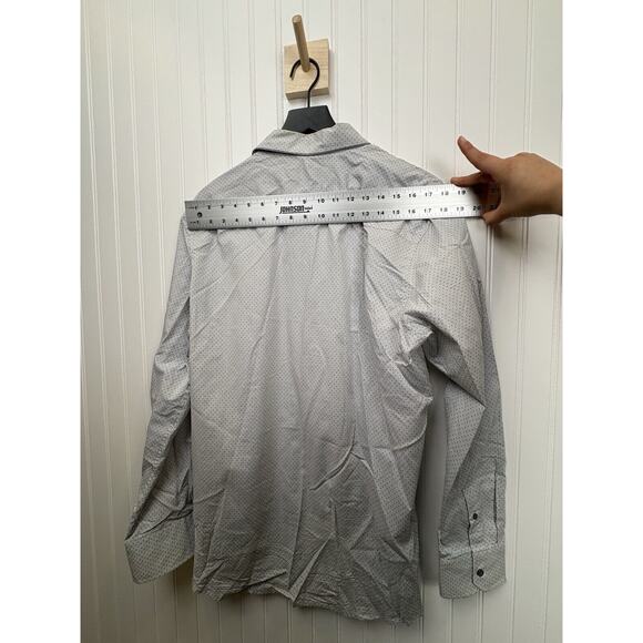 INC International Concepts Shirt Men’s Polka Dot Long Sleeve Button Up XL #78 - Picture 12 of 13